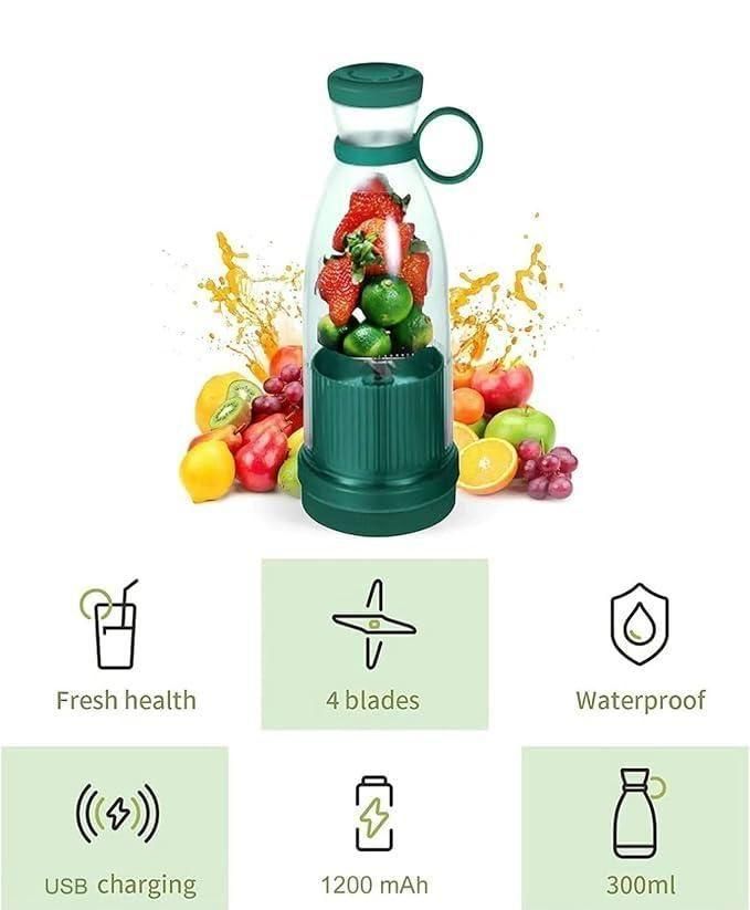 Travel-Friendly Portable Juice Blender – Make Fresh Juice Anywhere!