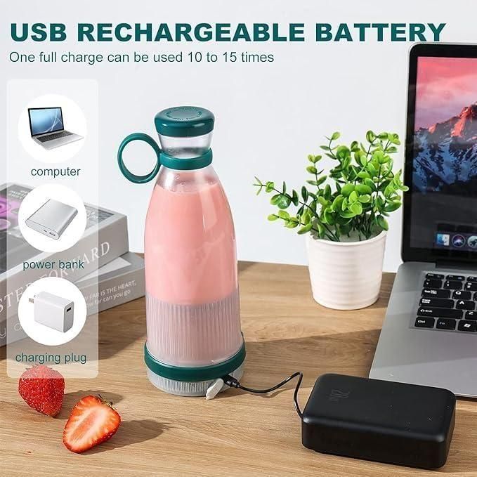 Travel-Friendly Portable Juice Blender – Make Fresh Juice Anywhere!