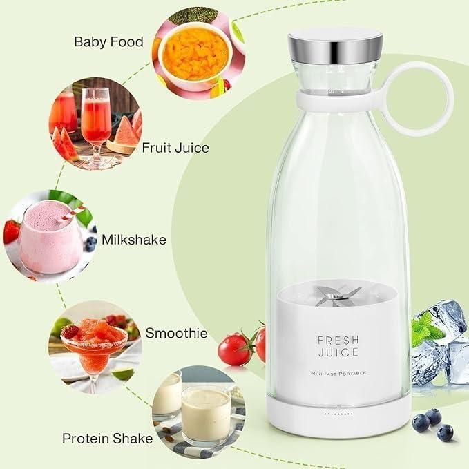 Travel-Friendly Portable Juice Blender – Make Fresh Juice Anywhere!
